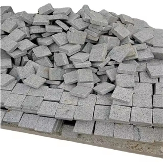 G603 Tumbled Granite Stone Tiles Paving Cobbles