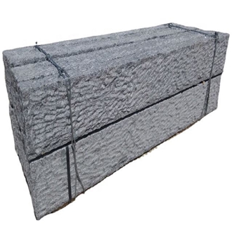 Garden Decoration Stone Natural Split Chiselled Palisade