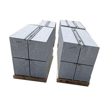 Good Quality Grey Granite Block Stone Steps With Marks