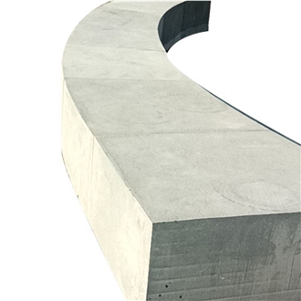 Granite Curved Shaped Garden Benches Landscaping Big Stone