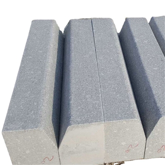 Light Grey Granite Road Paving Kerbstone For Landscaping