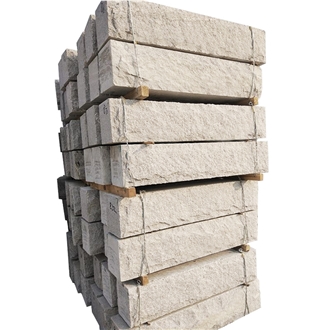 Outdoor Granite 30X30 Retaining Wall Block Mushroom Stone