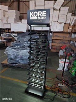 Hot Tower Display Rack For Quartz Marble Granite