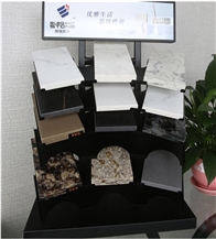Tower Counter Display Metal Rack For Granite/Marble/Quartz