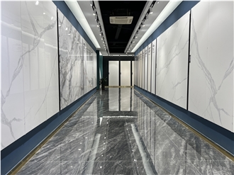 Alpine White Sintered Stone Slabs For Project