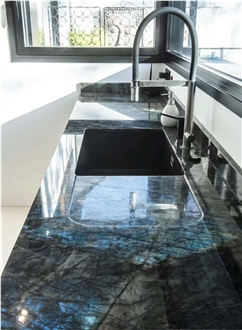 YDSTONE Lemurian Blue Granite  Kitchen Countertop