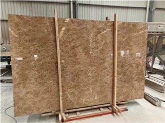 Golden Emperador Rectangular Marble Slabs