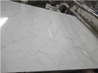 Spider White Marble Quartz Slabs