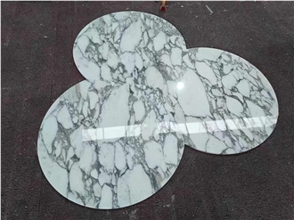 Arabescato Marble Table Tops
