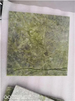 Dandong Green Marble Slab Tiles