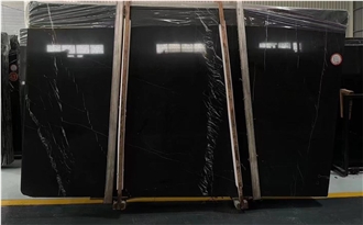 Good Price Nero Marquina Marble Slab Floor Tiles