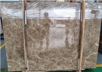 Light Emperador Polished Marble Slab Floor Tiles