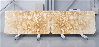 Yellow Ambar  Marble Slabs