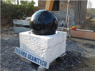 Garden Fountain Ball,Landscaping Sphere Water Feature