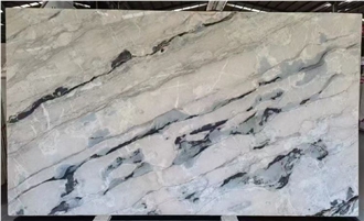 Arctic Ocean Marble Spirited Away Quartzite Slabs Tiles