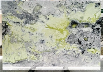 Cetina Green Marble Slab Tiles