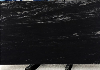 Nebula Granite Black Cosmic Granite Slabs For Flooring Wall