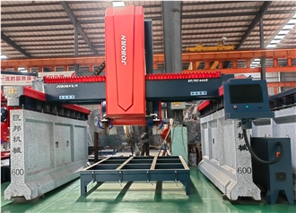 CNC Automatic Stone Shaping Molding Profiling Line Bridge Saw Machine