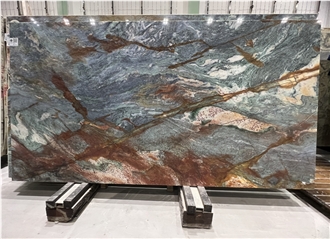 Blue Louise Quartzite Slabs Azul Portofino Stone Tile