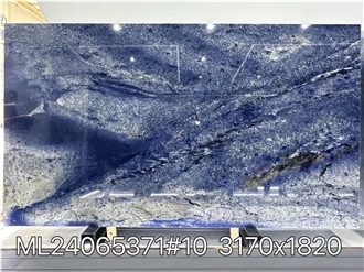 Brazil Azul Bahia Granite Slabs Angra Blue Stone Tile