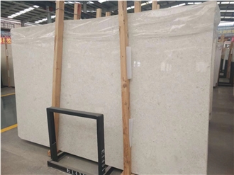 Royal White Omani Marble Slabs Floor Use