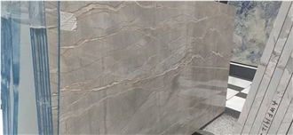 Turkey Picasso Gold Marble Slabs Wall Floor Use