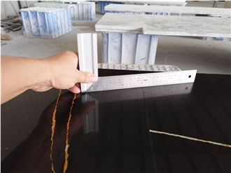Best Quality Polished 5048 Lauren Gold Slab Quartz Tiles
