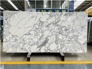 Arabescato Marble White Marble Floor Tile With Grey Vein