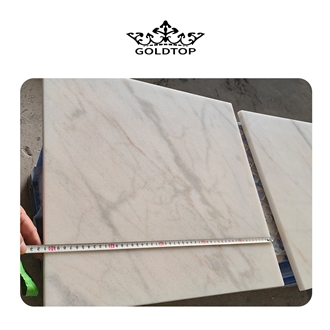 Goldtop Cheap Price Guangxi White Marble Tiles