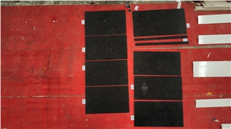 GOLDTOP OEM/ODM Natural Black Marquina Marble Tiles