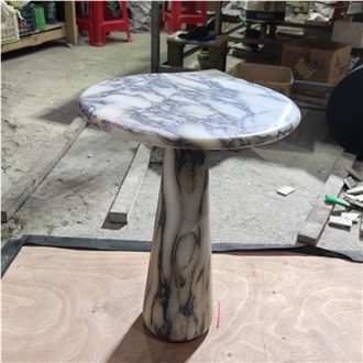 GOLDTOP Purple Calacatta Viola Marble Tables