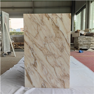 Large Size East Calacatta Gold Marble Tiles