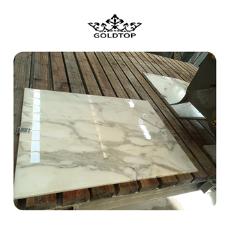 Luxury Calacatta Gold Marble Floor Tile For Floor