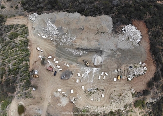 Cristallo Superiore Quartzite Quarry