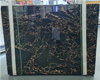 China Portoro Gold Marble Slabs