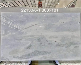 Crystal Blue Marble Slabs