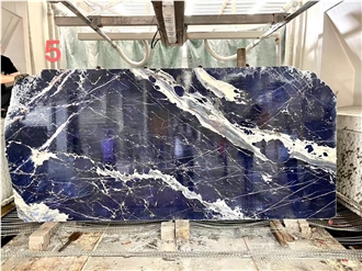 Namibia Blue Sodalite Granite Wall Tiles