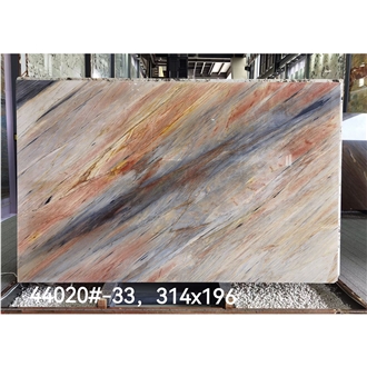 Polished Aurora Blue Quartzite Slabs
