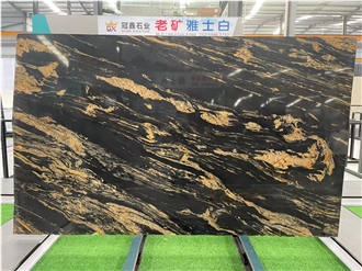 Titanium Gold Granite Slabs
