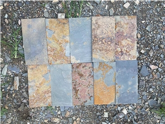 Rustic Slate Tiles For Exterior Patio And  Pool Deck
