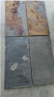 Rustic Slate Tiles For Exterior Patio And  Pool Deck