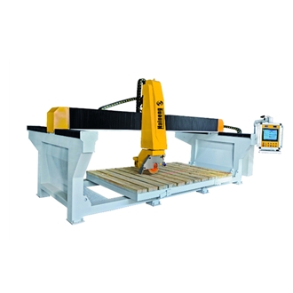 CNC 5 Axis Heavy-Duty Mono-Block Marble Stone Bridge Saw