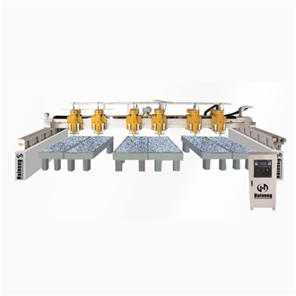 Semi-Automatic Bridge Multi-Head Polishing Machine