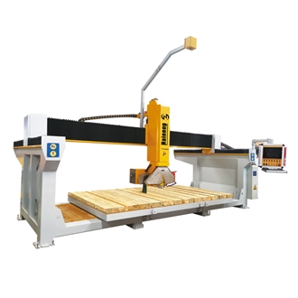 WCQ500/650 Five Axis CNC Bridge Saw(Italian ESA System)