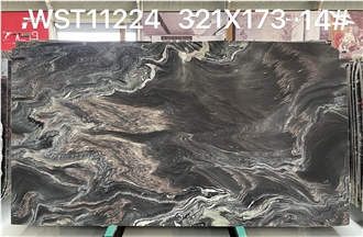 Italian Cipollino Ondulate Marble Slabs For Wall Decoration