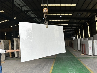 Viet Nam Crystal White Marble Slabs And Tiles