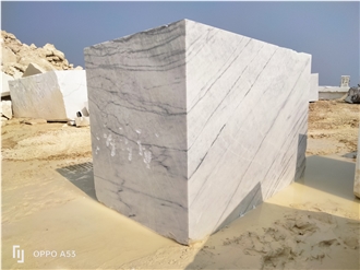 Vietnam Sparkling Calacatta Marble Blocks