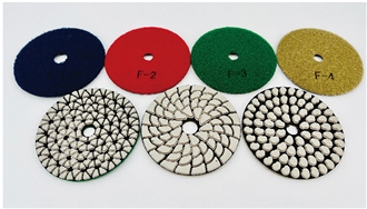 Four Steps Dry$Wet Polishing Pad