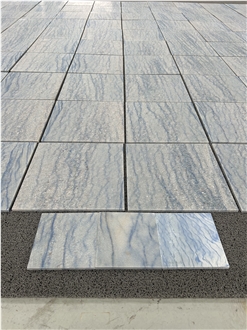 Azul Macaubas Quartzite Polished Tiles