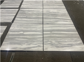 Cloudy White Marble Tiles